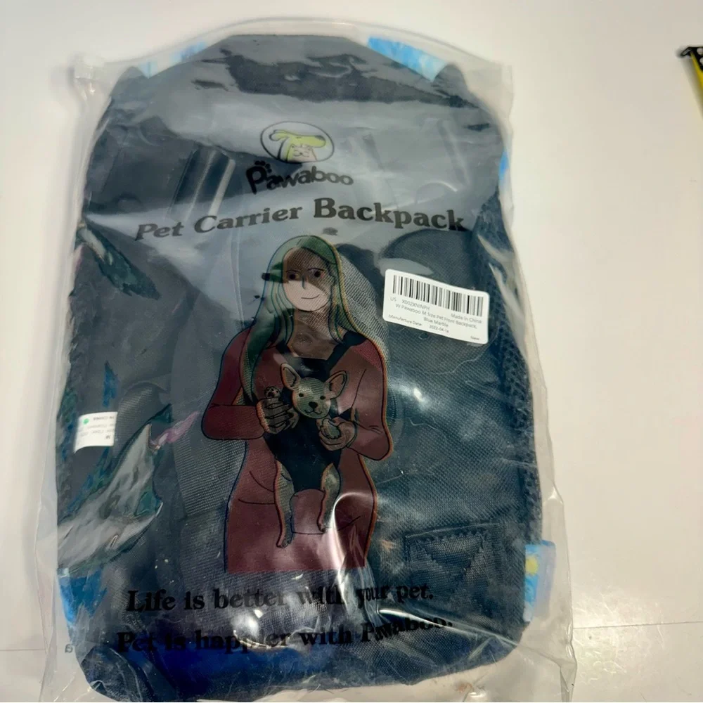 NWT. Pawaboo Pet Carrier Backpack. Pawaboo Pet Carrier for small dogs